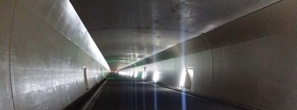 Gleinalmtunnel / Tunnel cover support